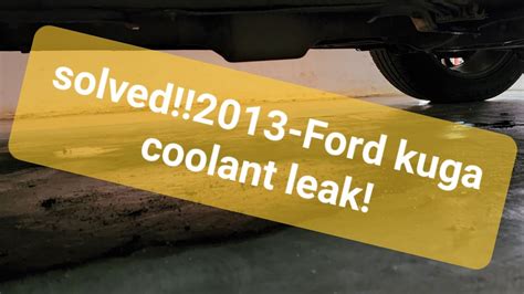 ford ecoboost coolant leak recall|Mystery coolant leakage/loss